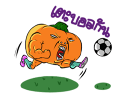 Pumpkinboy and Tomatogirl sticker #7188164