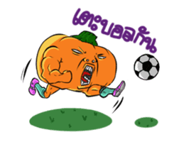 Pumpkinboy and Tomatogirl sticker #7188164