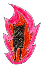 Hulu Cat - Heloise sticker #7188324