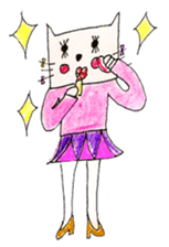 Hulu Cat - Heloise sticker #7188330