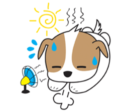 SOJU Little fat dog sticker #7188643