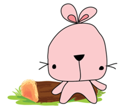 Adorable bunny sticker #7188736