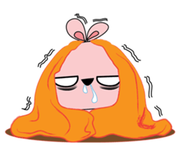 Adorable bunny sticker #7188738