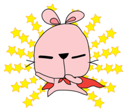 Adorable bunny sticker #7188744