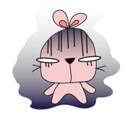 Adorable bunny sticker #7188747