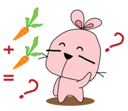 Adorable bunny sticker #7188751