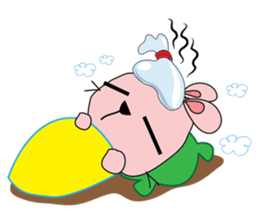 Adorable bunny sticker #7188756