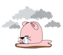 Adorable bunny sticker #7188765