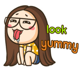 TuaGom : a little cute girl 3 [Eng] sticker #7188798