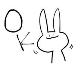 momentum of rabbit and panda sticker #7189616