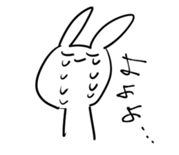 momentum of rabbit and panda sticker #7189627