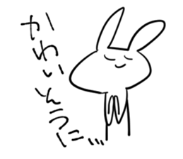 momentum of rabbit and panda sticker #7189650