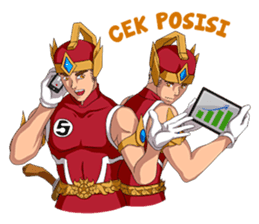 Pandawa Kekinian sticker #7190203