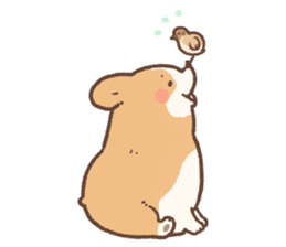 PURI PURI Corgi sticker #7191488