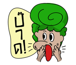 Green Head sticker #7191780