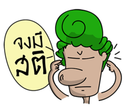 Green Head sticker #7191797