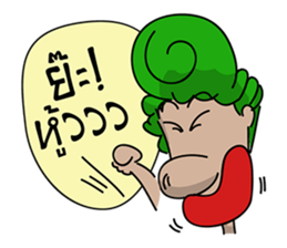 Green Head sticker #7191803