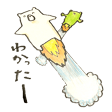 Frog and Bear 2 sticker #7192195