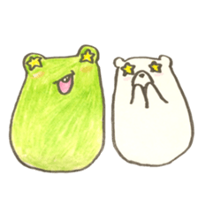 Frog and Bear 2 sticker #7192211
