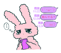 yuru-usa kawaii sticker #7192520