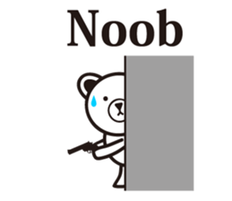 ARMY BEAR. sticker #7192546