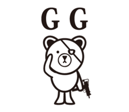 ARMY BEAR. sticker #7192552