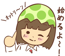Ottley -chan everyday sticker sticker #7192961