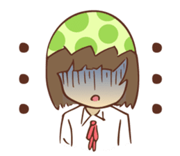 Ottley -chan everyday sticker sticker #7192964