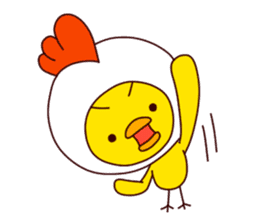 HE IS A CHICK 2. sticker #7193034