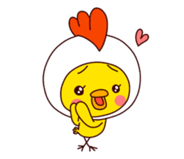 HE IS A CHICK 2. sticker #7193035