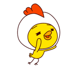 HE IS A CHICK 2. sticker #7193038