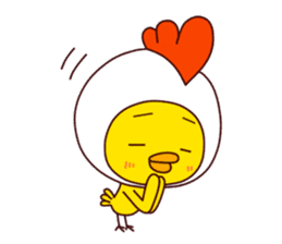 HE IS A CHICK 2. sticker #7193043