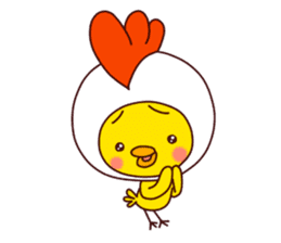 HE IS A CHICK 2. sticker #7193050