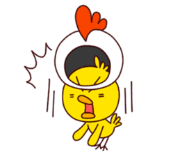 HE IS A CHICK 2. sticker #7193051