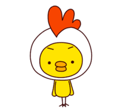 HE IS A CHICK 2. sticker #7193053