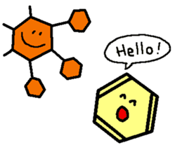 we are benzene sticker #7193541