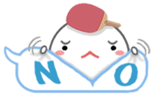 Let's enjoy table tennis!! 2 sticker #7193717