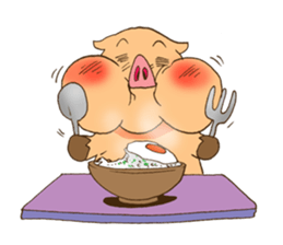 Moo-waan Muay Thai sticker #7193745