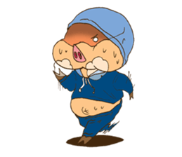 Moo-waan Muay Thai sticker #7193746