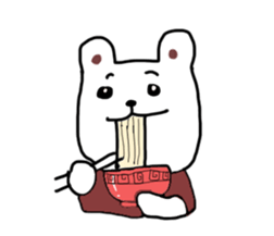 Polar bear's life sticker #7194000