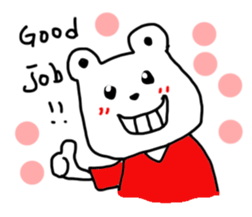 Polar bear's life sticker #7194012