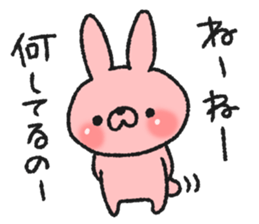 Terrible rabbit sticker #7194976