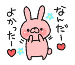 Terrible rabbit sticker #7194986