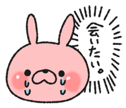 Terrible rabbit sticker #7195003