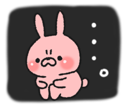 Terrible rabbit sticker #7195005