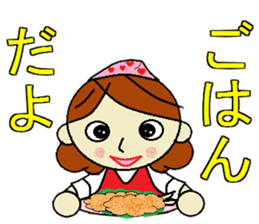 strong mom sticker #7195273