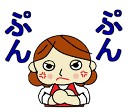 strong mom sticker #7195287