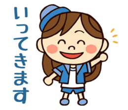 Kawaii YuKaTo chan daily life's Sticker sticker #7195500