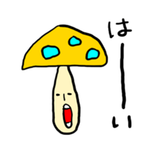 kinoko-tachi 3 sticker #7195778