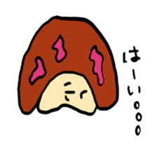 kinoko-tachi 3 sticker #7195779